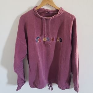 Sope Creek Muted Burgundy Hilton Head Pullover Size Mens Medium